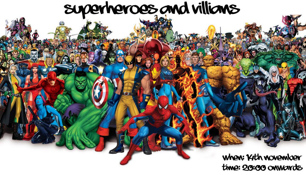 Superheroes & Villains copy